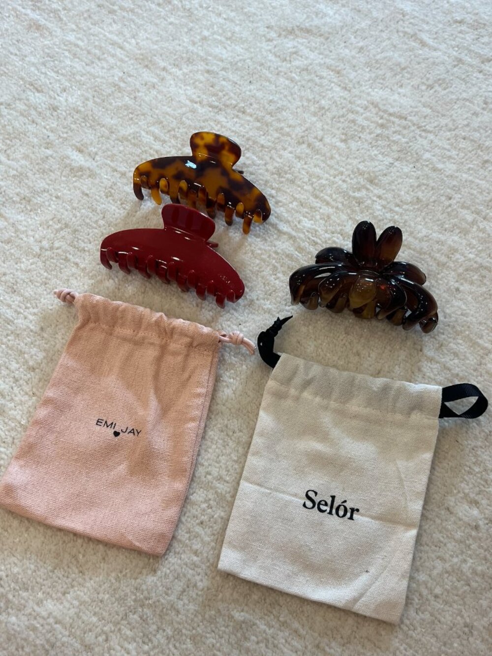Claw clips - Emi Jay & Selor